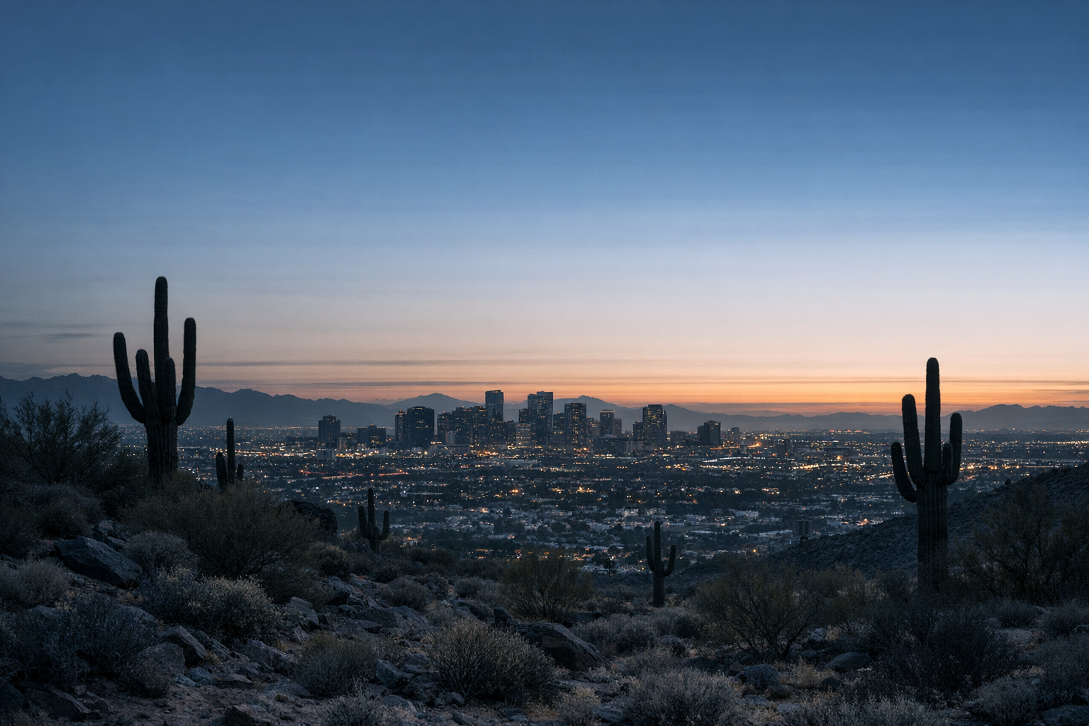Arizona desert landscape